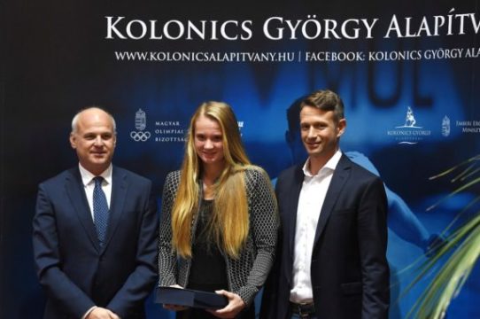 Rendessy Eszteré a Kolonics-díj – támogatást kapnak a fiatalok