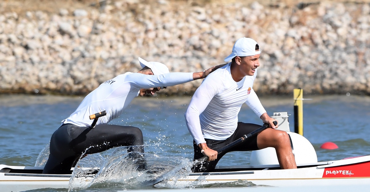 Megvan az első kenus arany is