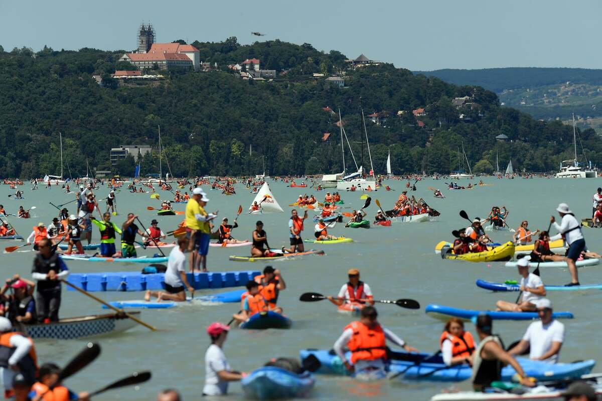 Három napos Balaton-átevezés Zamárdiban!