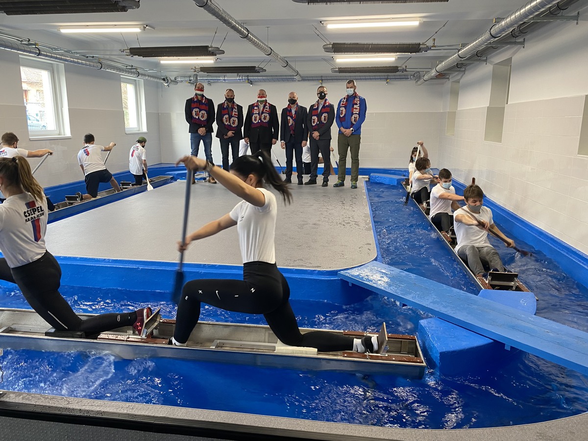 Befejeződött a csepeli kajak-kenu telep fejlesztésének első üteme