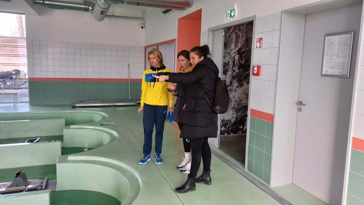 Ukrán fiatalok a Kolonics György Vízisport Központban