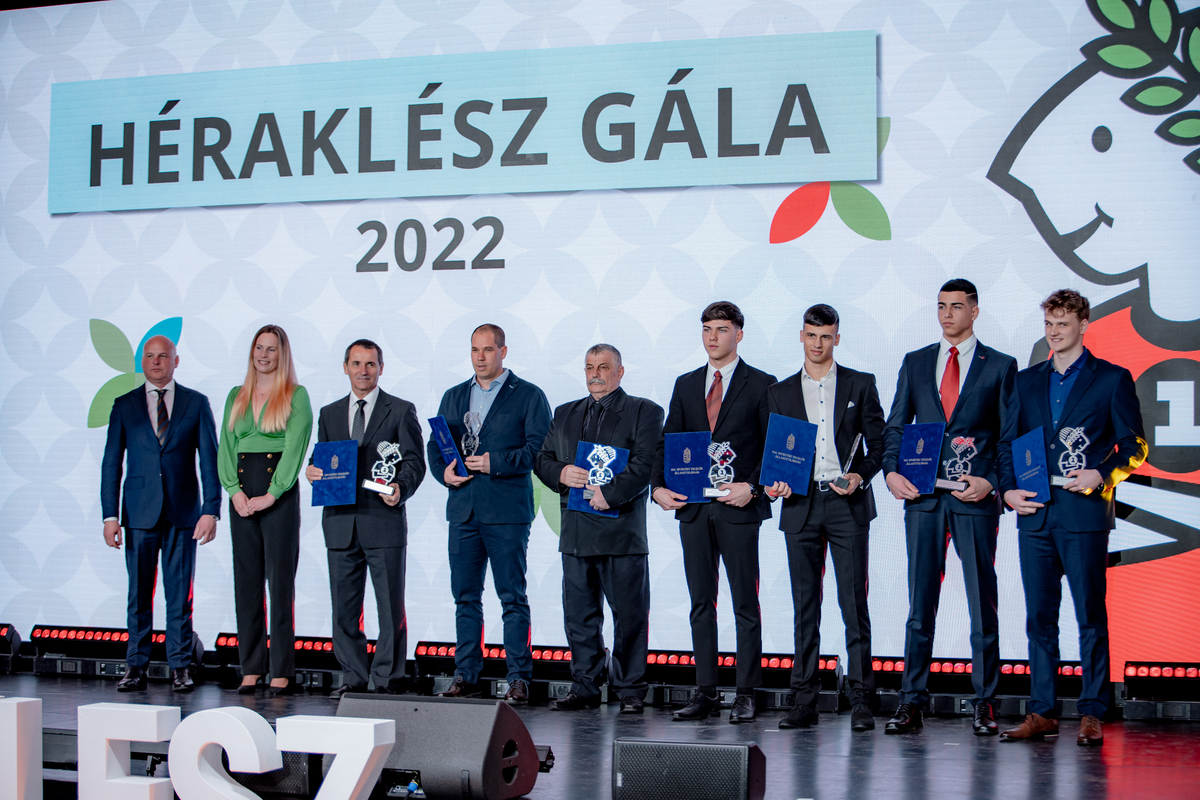 Díjeső a Héraklész Gálán