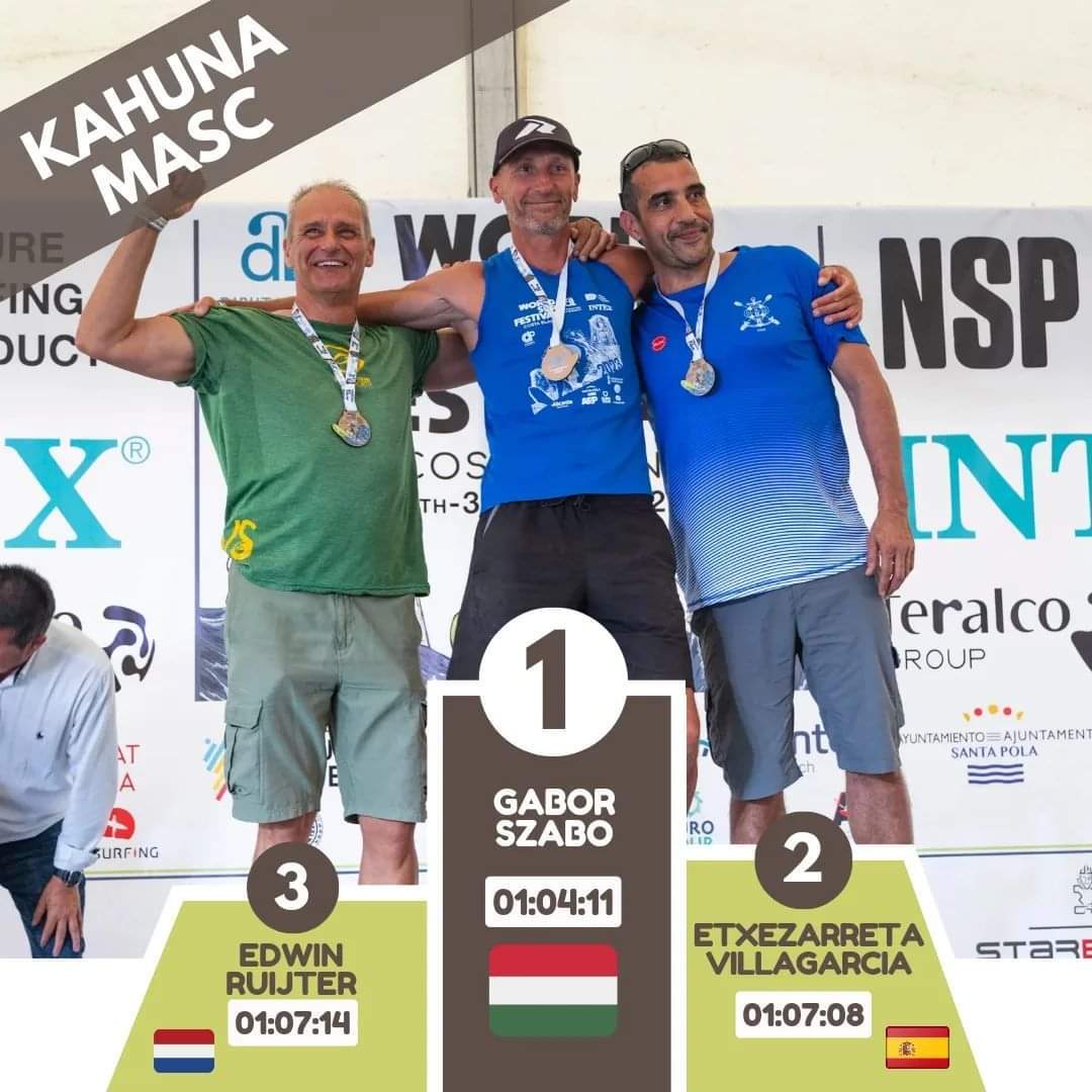 Spanyolországban is kiemelkedően teljesítettek a magyar SUP-osok