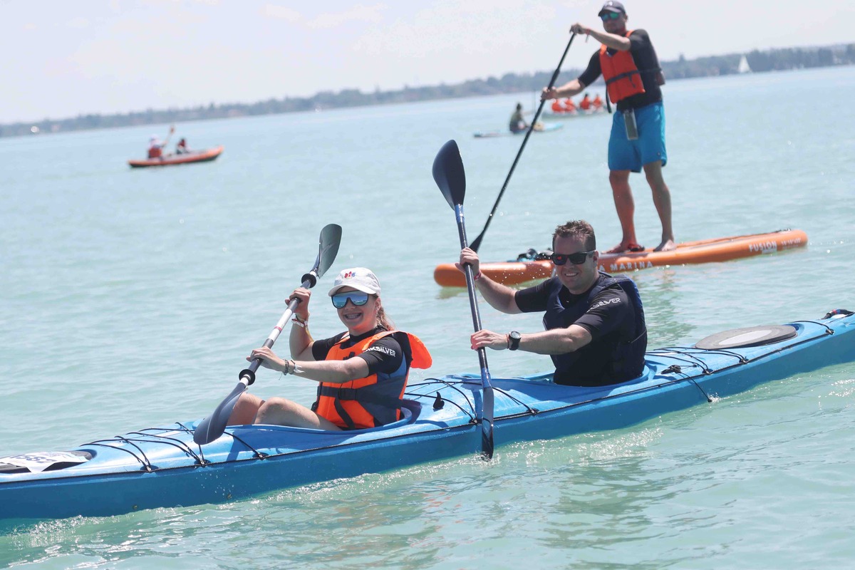 Több, mint négyezren vettek részt a Hervis Balaton-Átevezésen