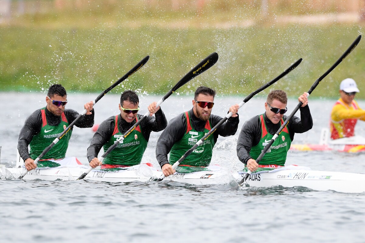 Aranyérmes a férfi kajak négyes az Előolimpián