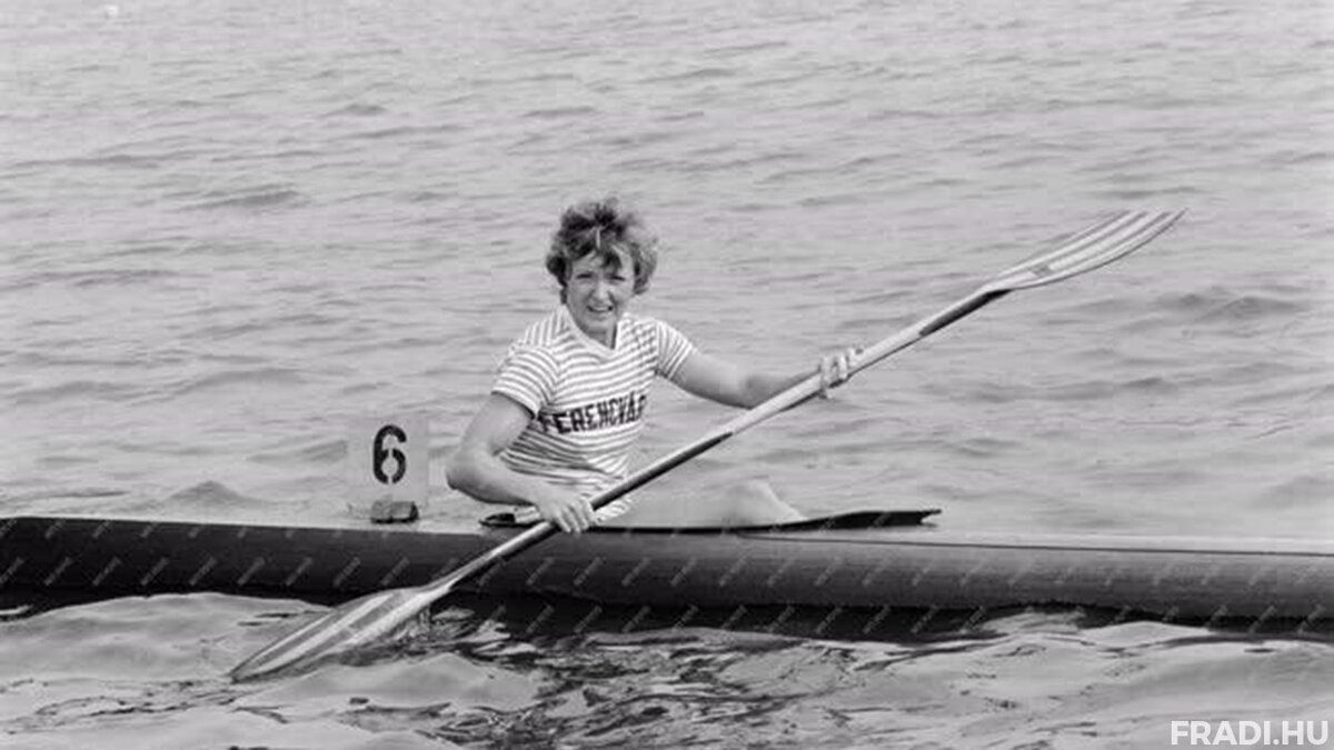 Az első magyar női kajakos, aki egy olimpián két érmet is szerzett