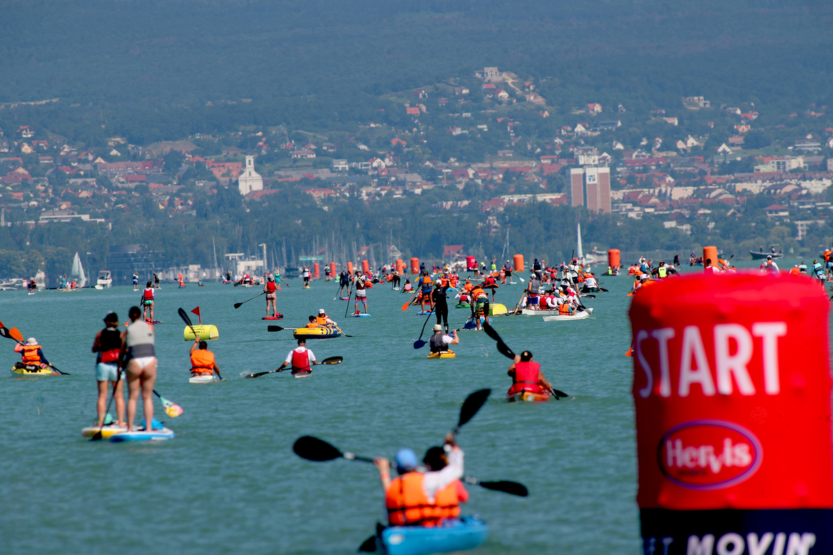 Július 27-én lesz a 2024-es Hervis Balaton-Átevezés