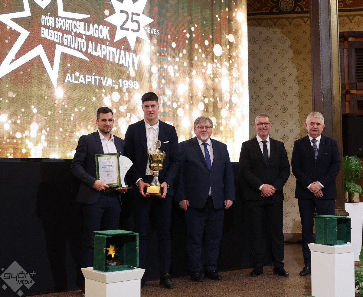 Kopasz Bálint lett az év sportolója Győrben